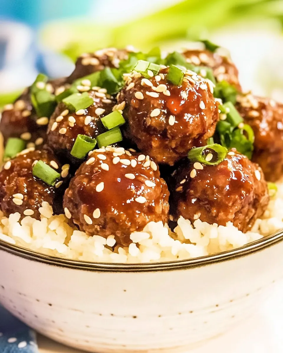 Homemade Easy Beef Bulgogi Meatballs photo