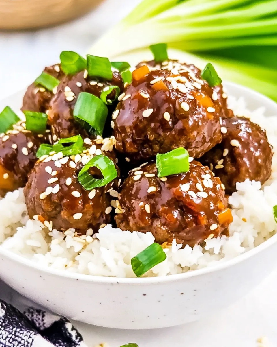 Delicious Easy Beef Bulgogi Meatballs recipe photo