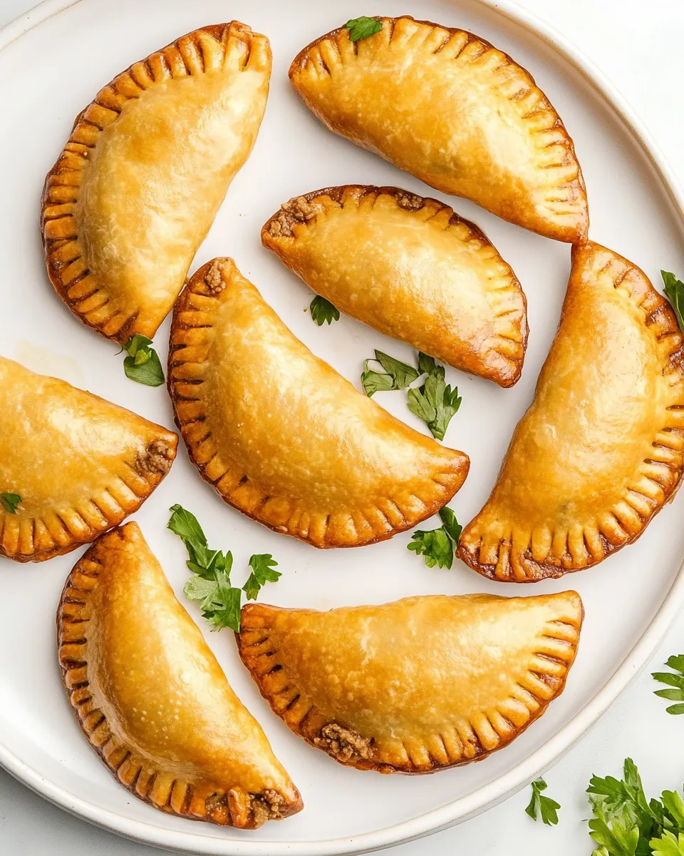 Quick Easy Beef Empanadas Recipe food shot