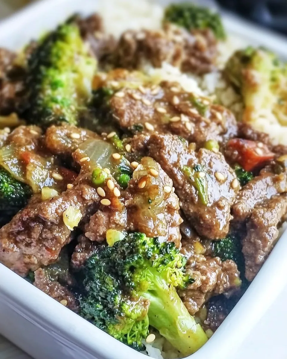 Classic Easy Beef and Broccoli Freezer Meal Recipe image
