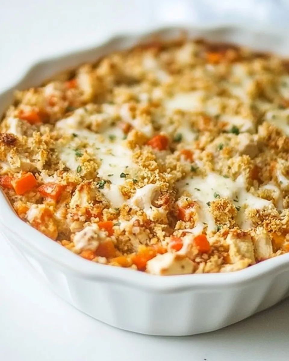 Classic Easy Chicken Bruschetta Casserole image