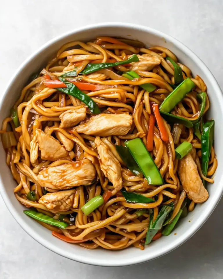 Homemade Easy Chicken Chow Mein photo