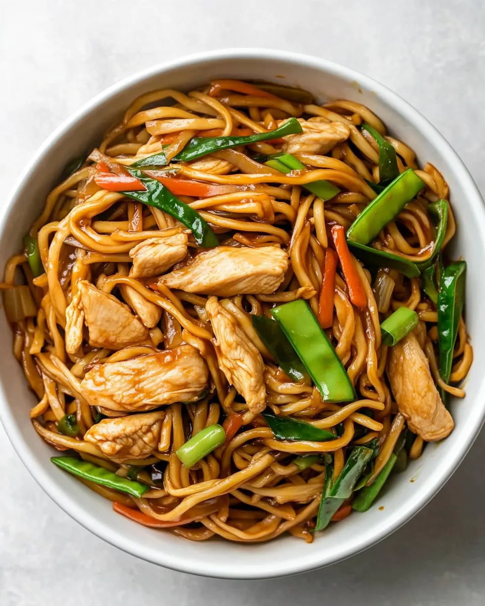 Homemade Easy Chicken Chow Mein photo