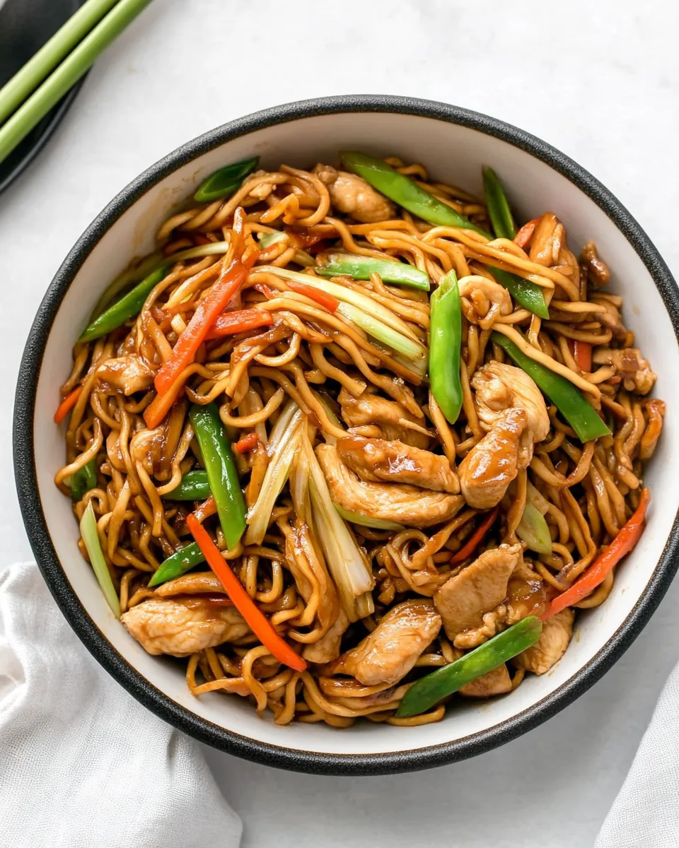 Delicious Easy Chicken Chow Mein recipe photo