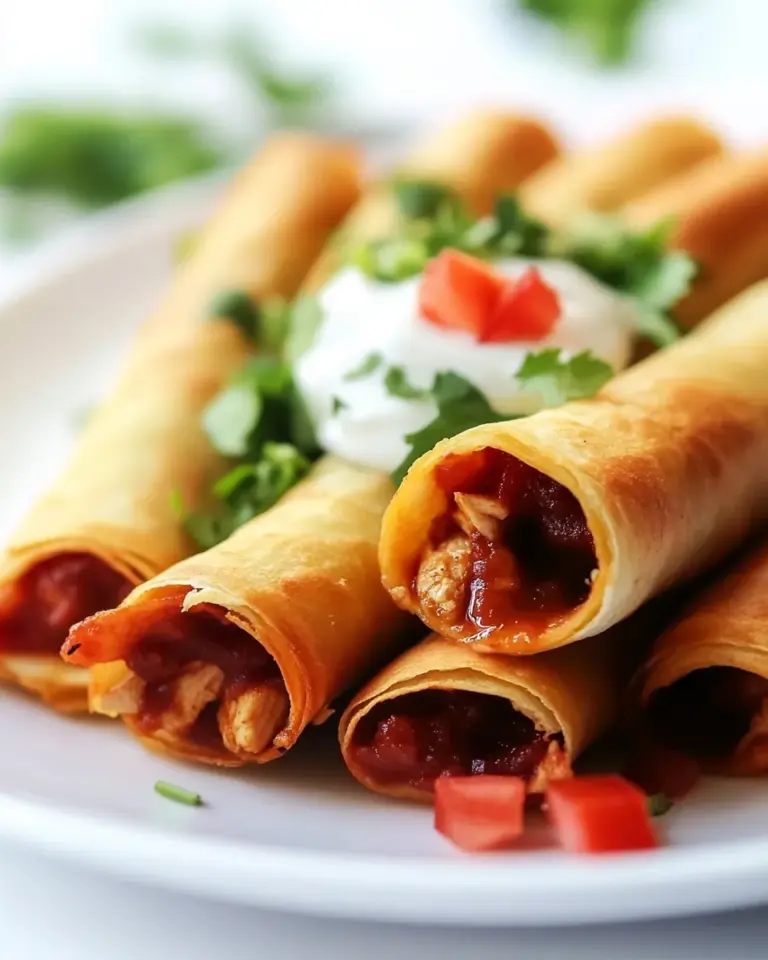Homemade Easy Chicken Flautas Recipe photo