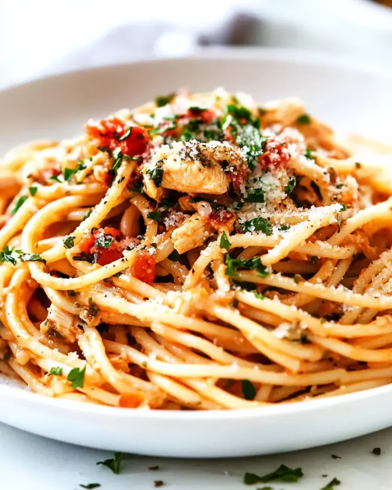 Homemade Easy Chicken Spaghetti photo