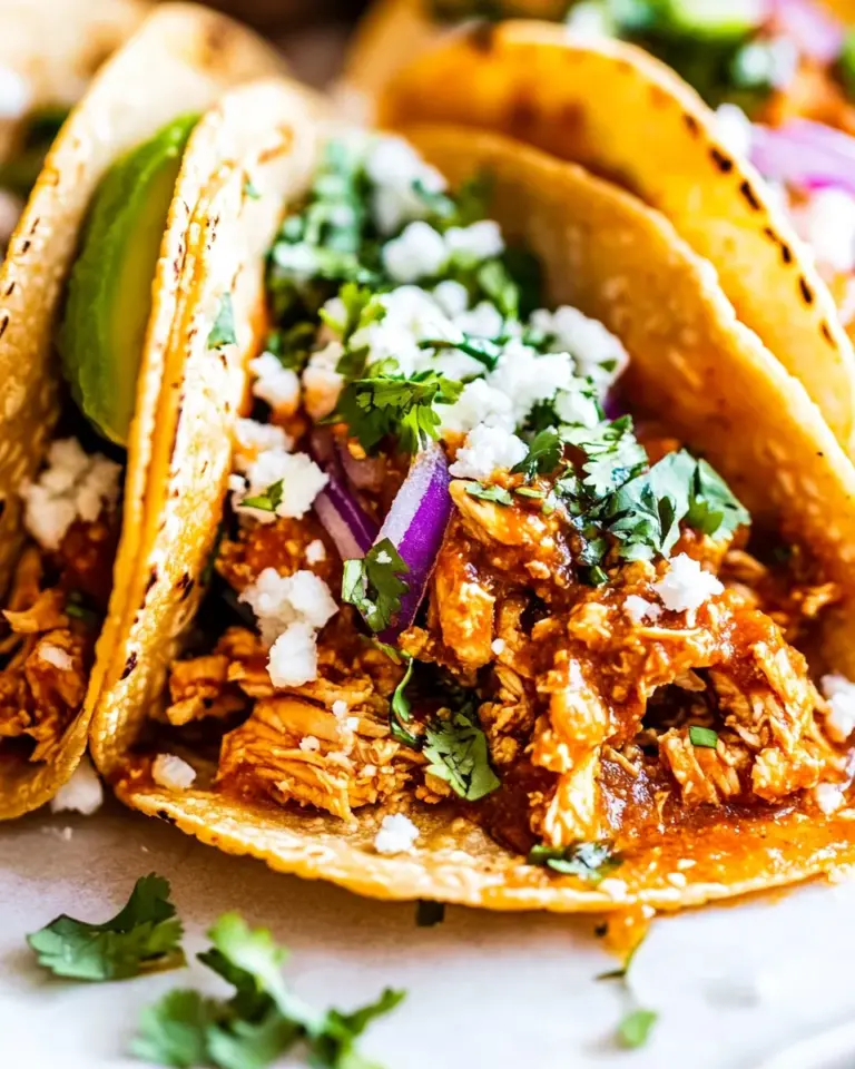 Homemade Easy Chicken Tinga Tacos photo