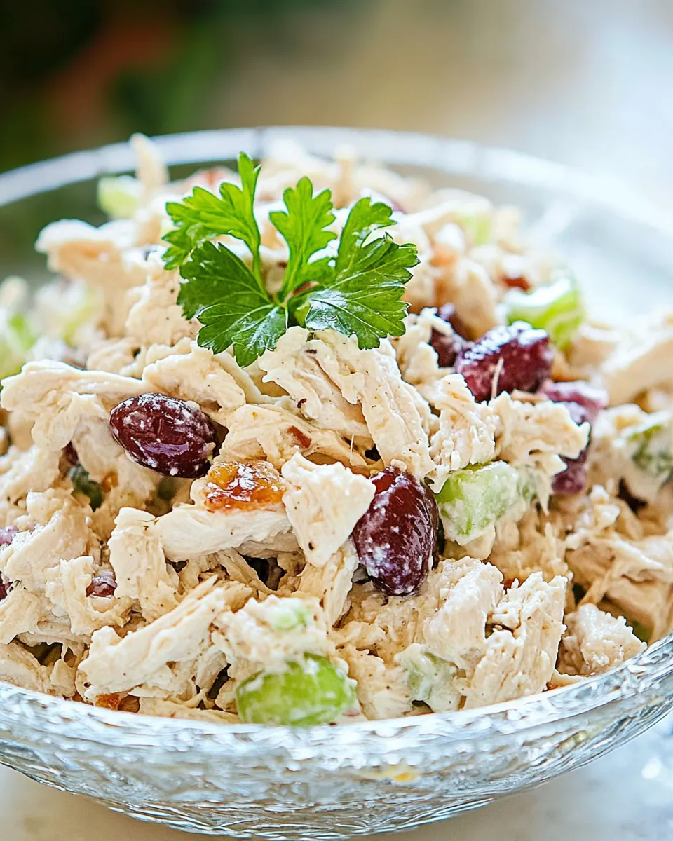 Classic Easy Copycat Chicken Salad Chick Fancy Nancy Recipe image
