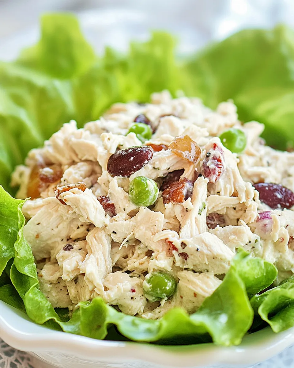 Delicious Easy Copycat Chicken Salad Chick Fancy Nancy Recipe shot