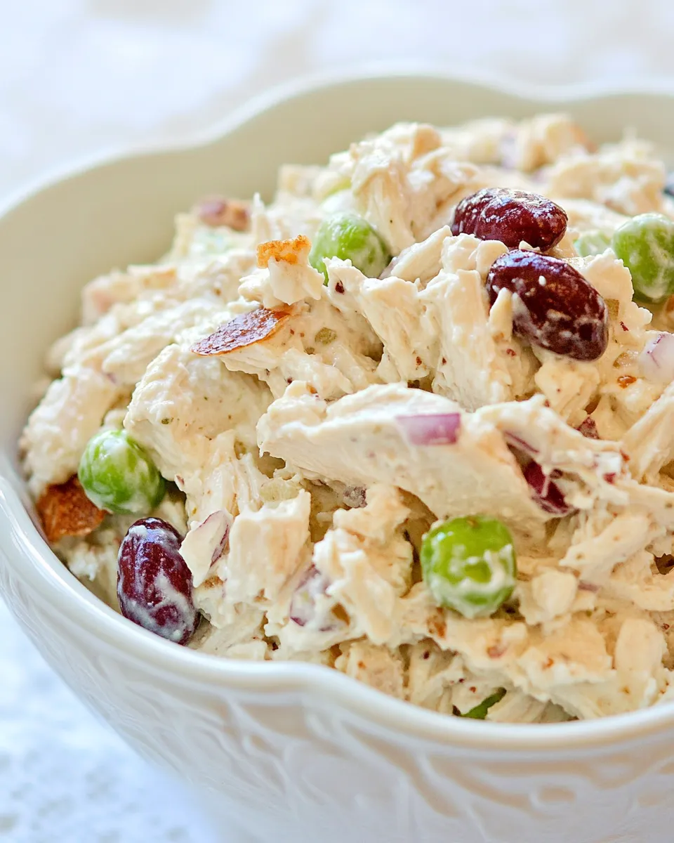 Quick Easy Copycat Chicken Salad Chick Fancy Nancy Recipe recipe photo