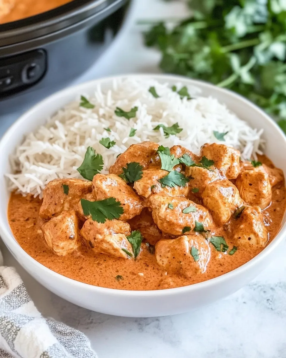 Delicious Easy Crockpot Chicken Tikka Masala recipe photo
