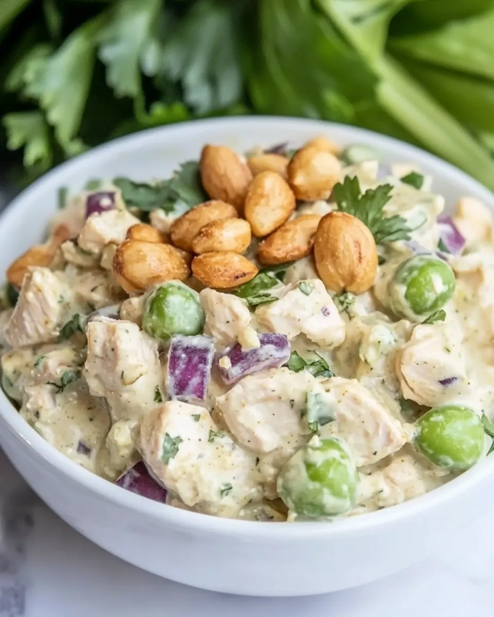 Classic Easy Curried Chicken Salad Recipe image