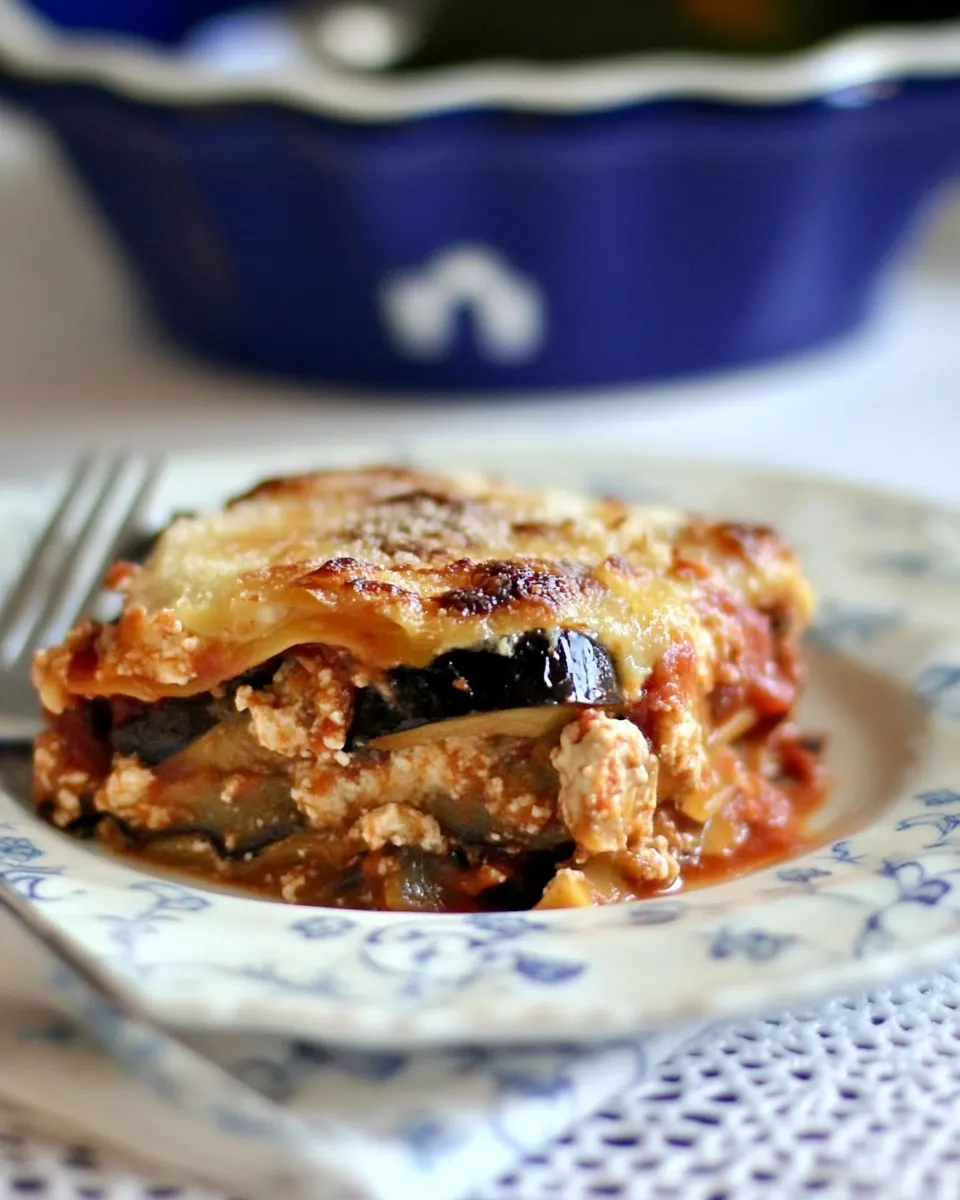 Homemade Easy Eggplant Lasagna Recipe photo