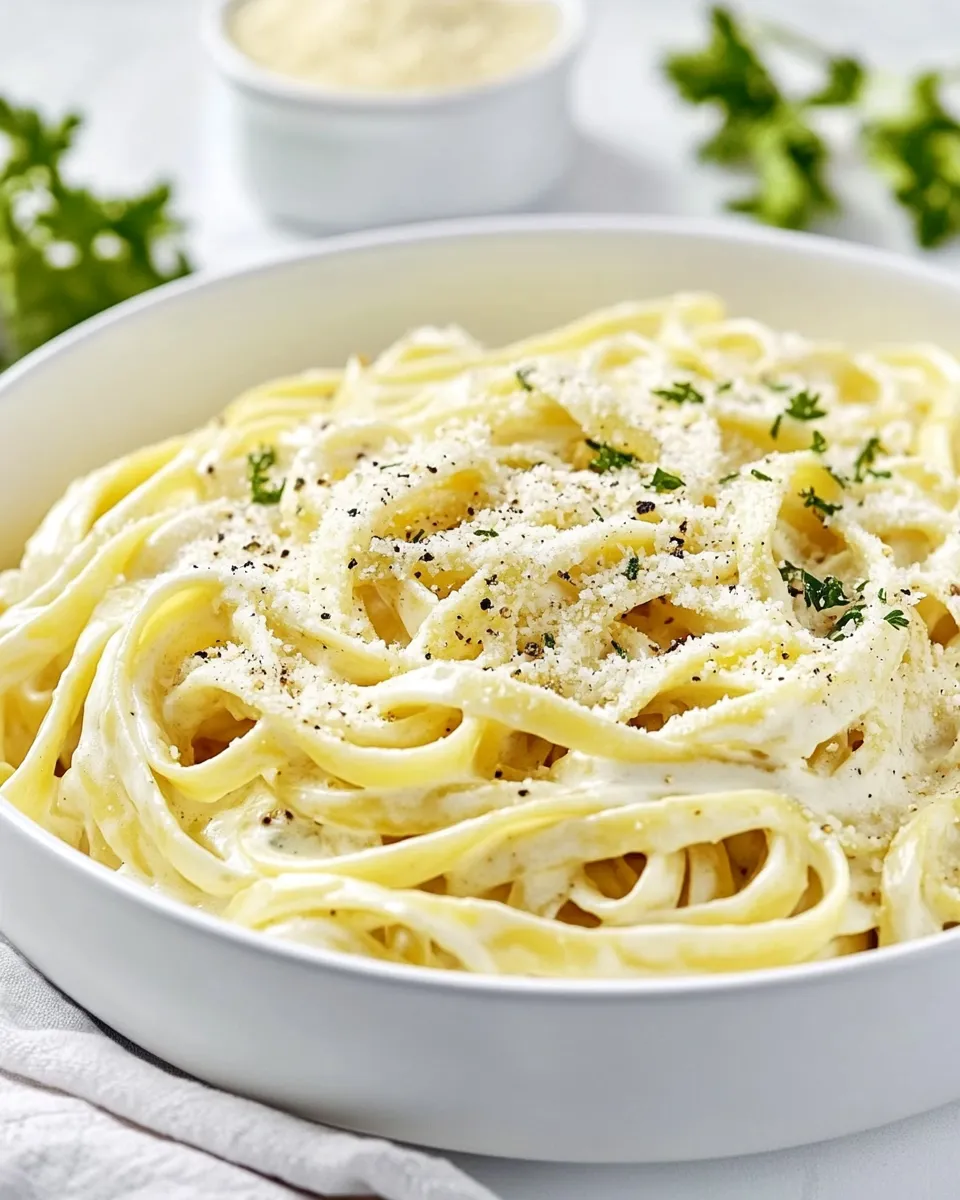 Homemade Easy Fettuccine Alfredo photo