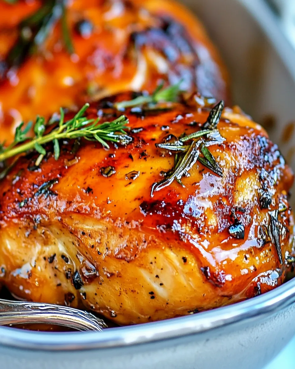 Classic Easy Glazed Honey Balsamic Chicken image