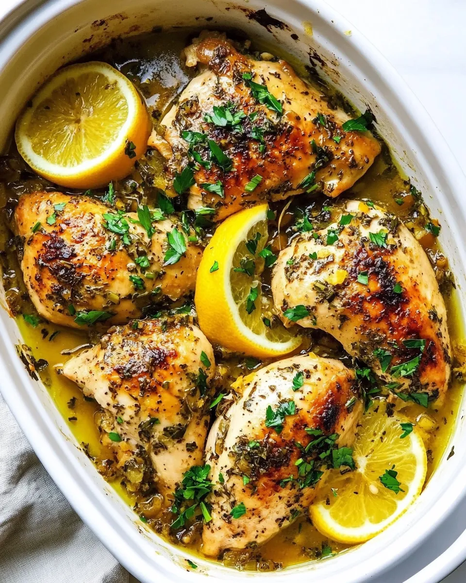 Classic Easy Greek Lemon Chicken image