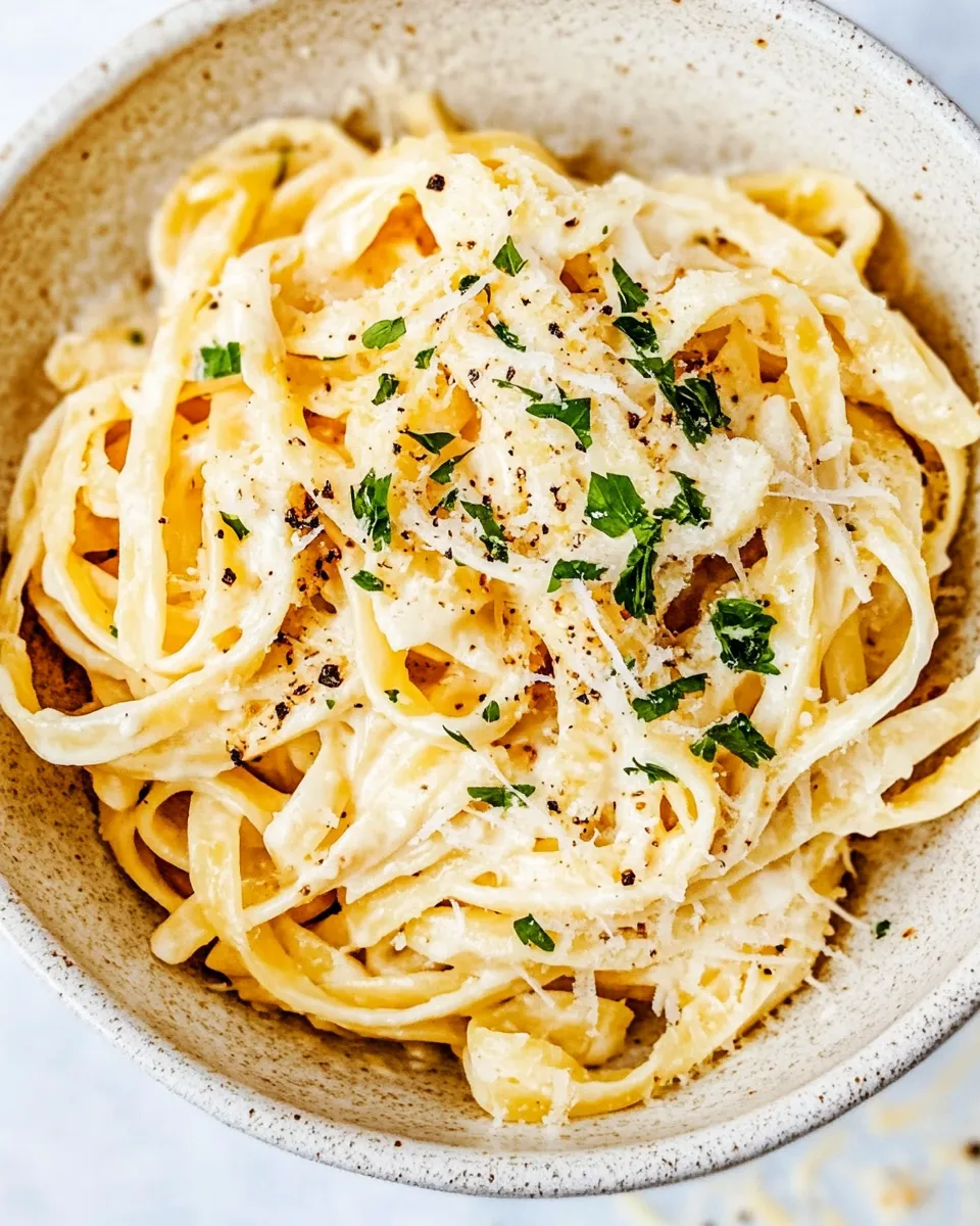 Classic Easy Homemade Fettuccine Alfredo image