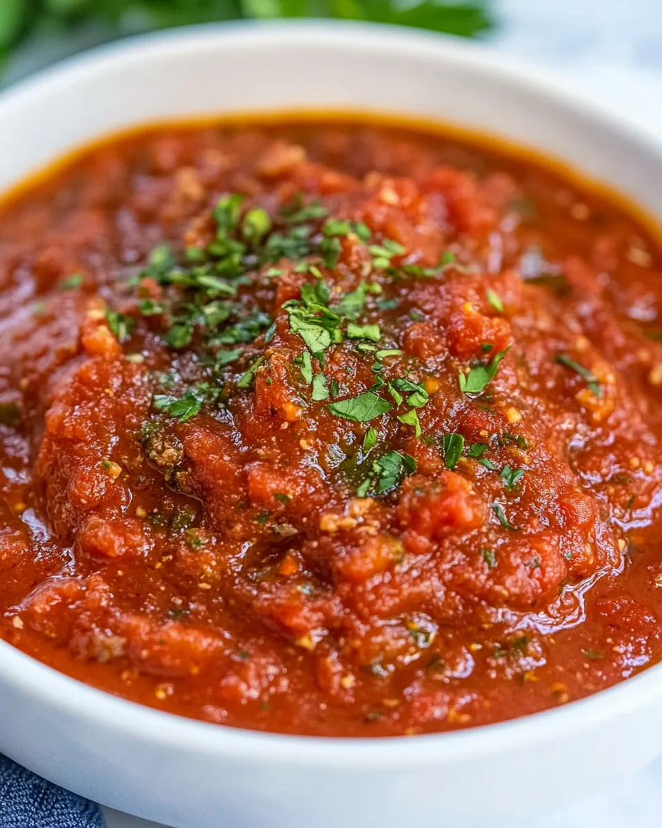 Delicious Easy Homemade Spaghetti Sauce recipe photo