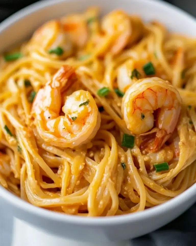 Homemade Easy Instant Pot Bang Bang Shrimp Pasta photo
