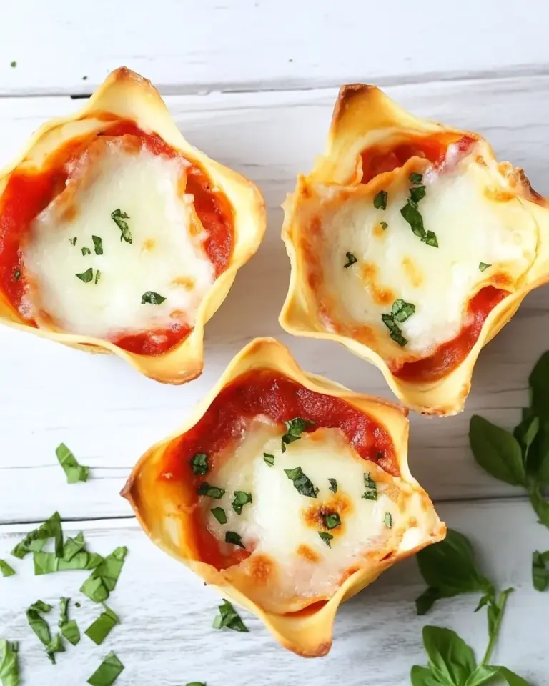 Homemade Easy Italian Lasagna Cups photo