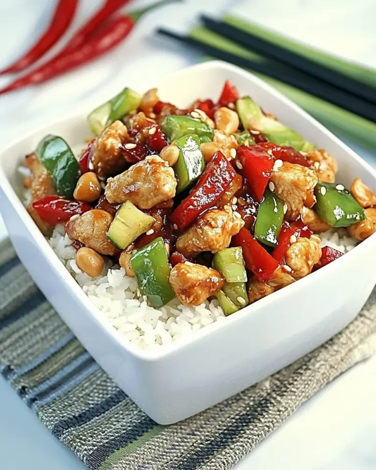 Homemade Easy Kung Pao Chicken photo