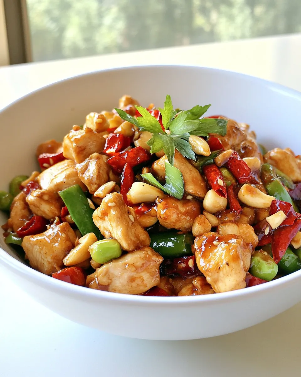 Classic Easy Kung Pao Chicken image