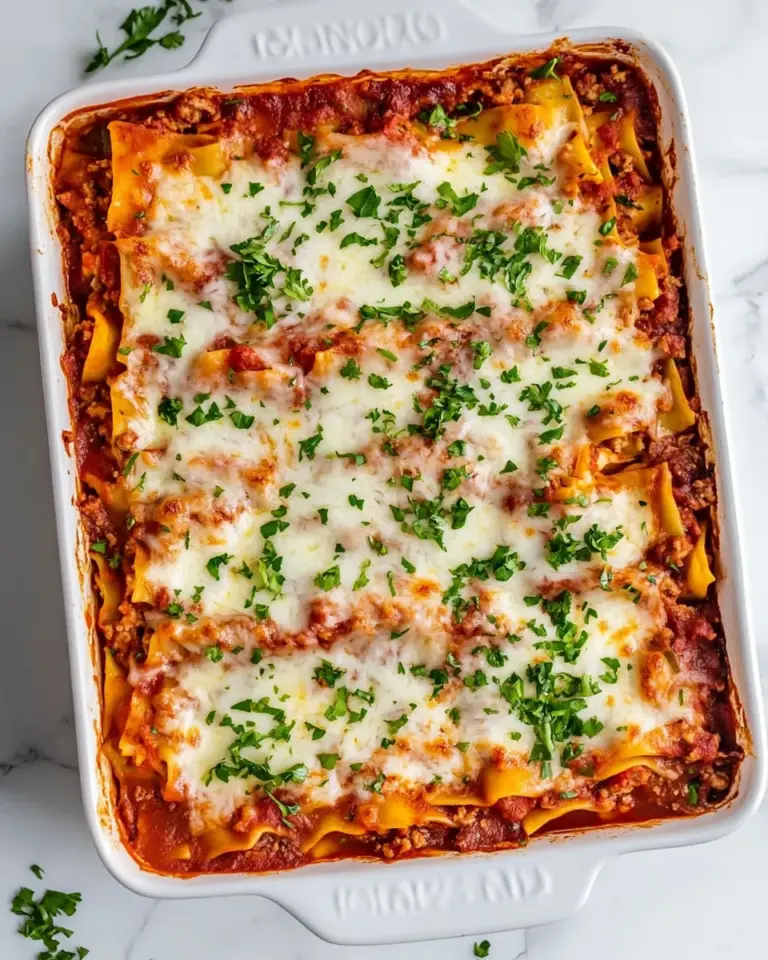 Homemade Easy Lasagna Recipe photo