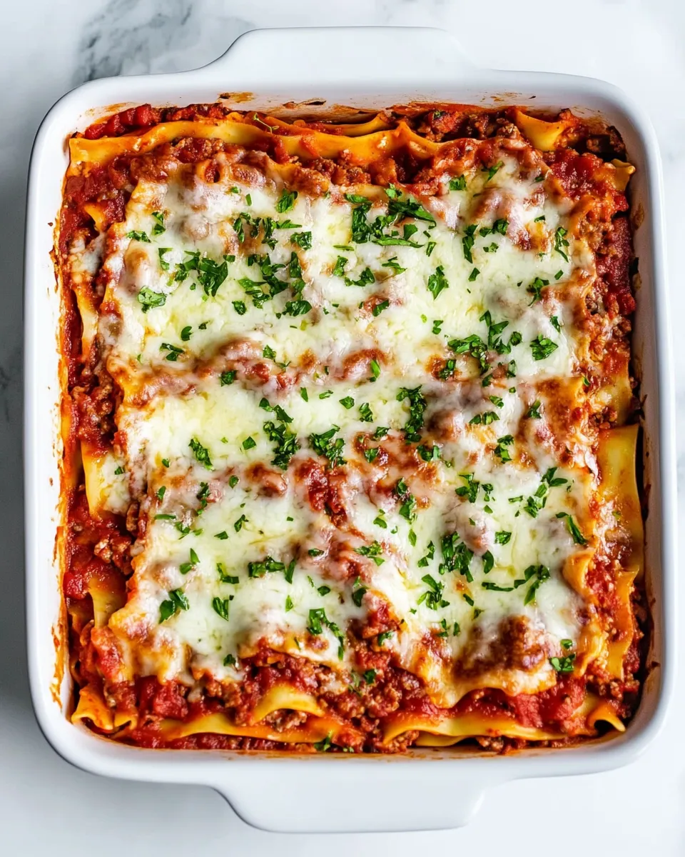 Classic Easy Lasagna Recipe image