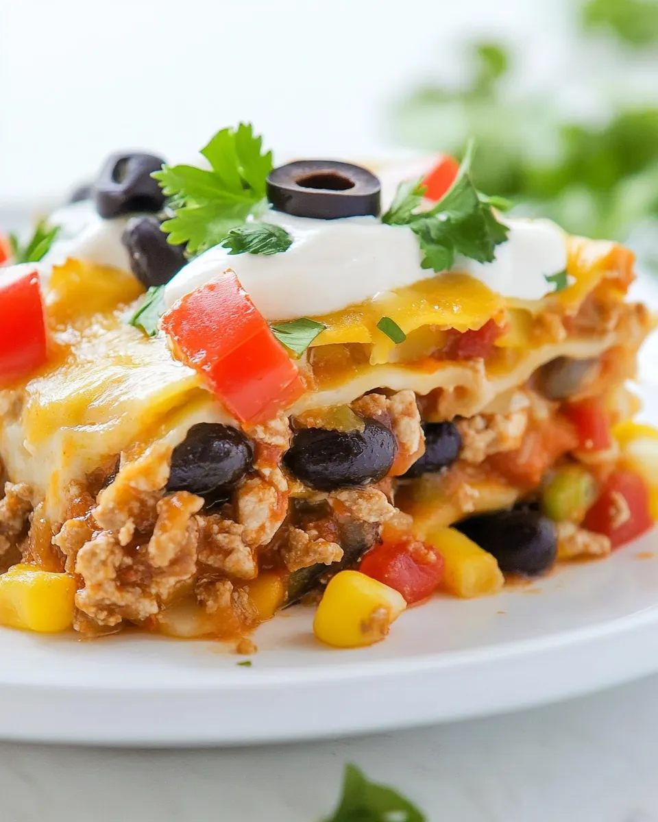 Delicious Easy Mexican Lasagna recipe photo