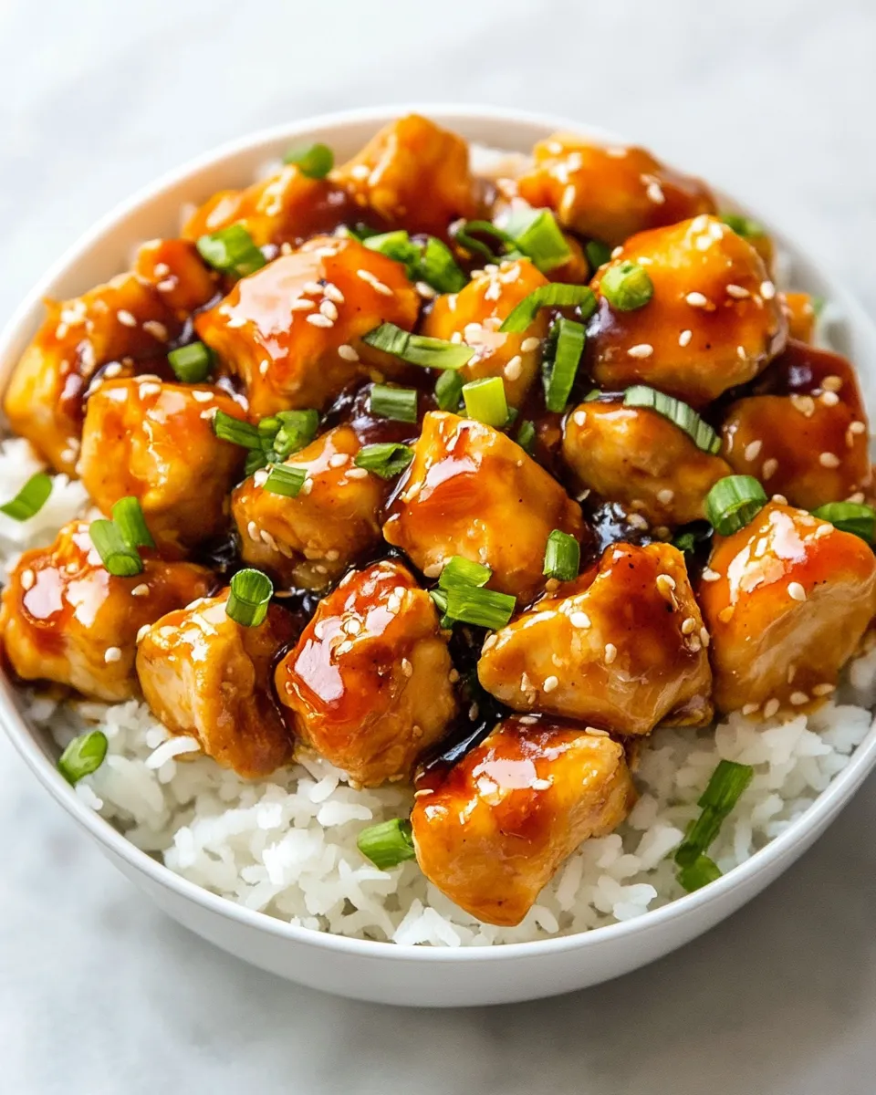 Classic Easy Orange Chicken image