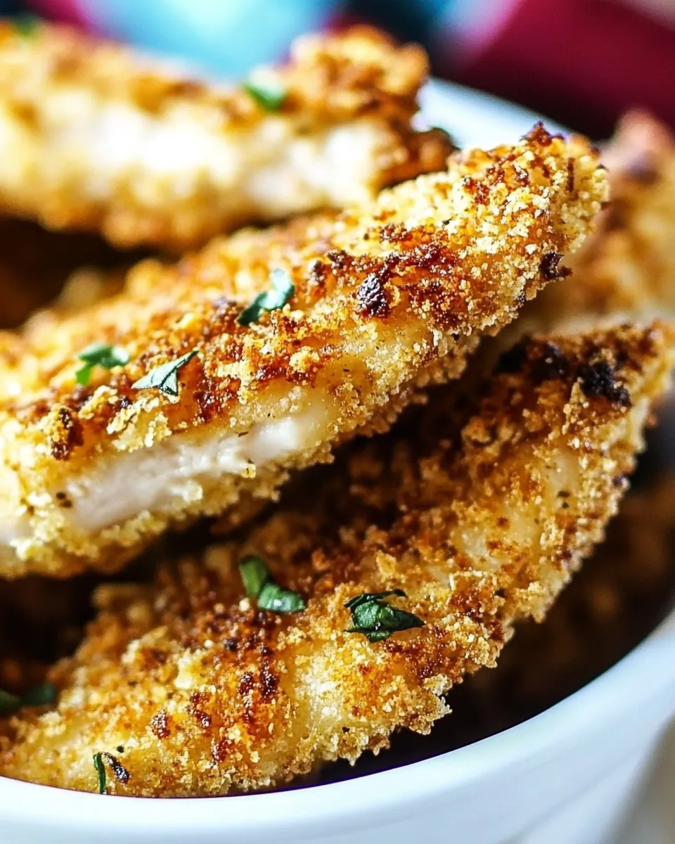 Delicious Easy Oven Baked Chicken Tenders recipe photo