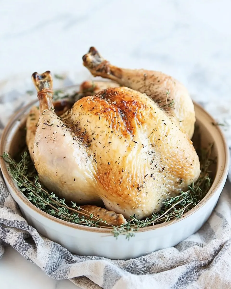 Homemade Easy Roast Chicken Recipe photo