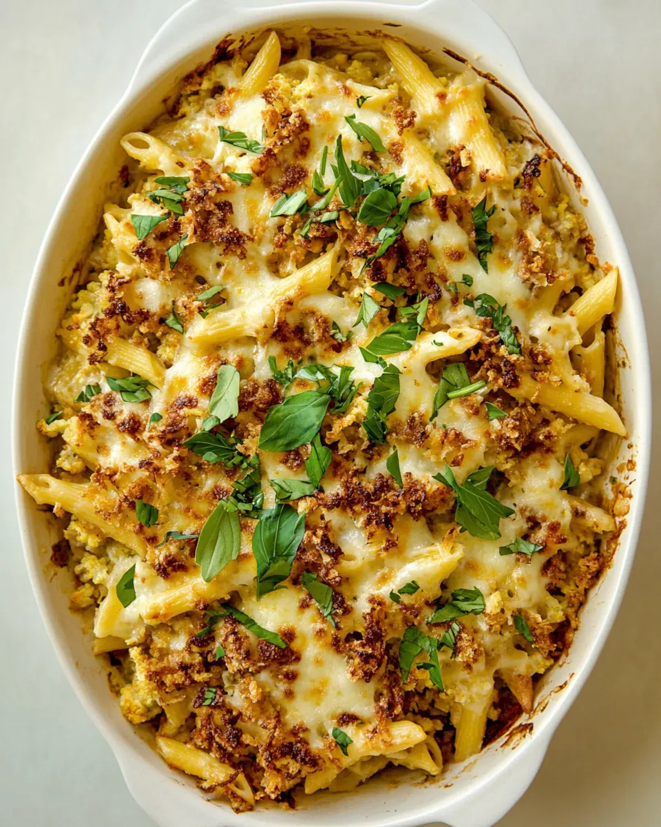 Classic Easy Roasted Cauliflower Baked Ziti image