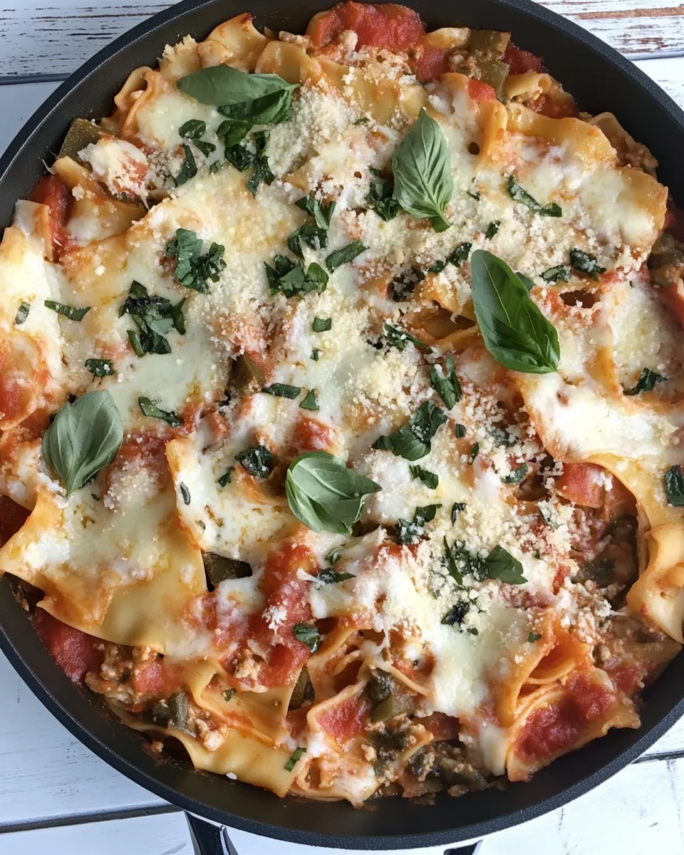 Classic Easy Skillet Lasagna image