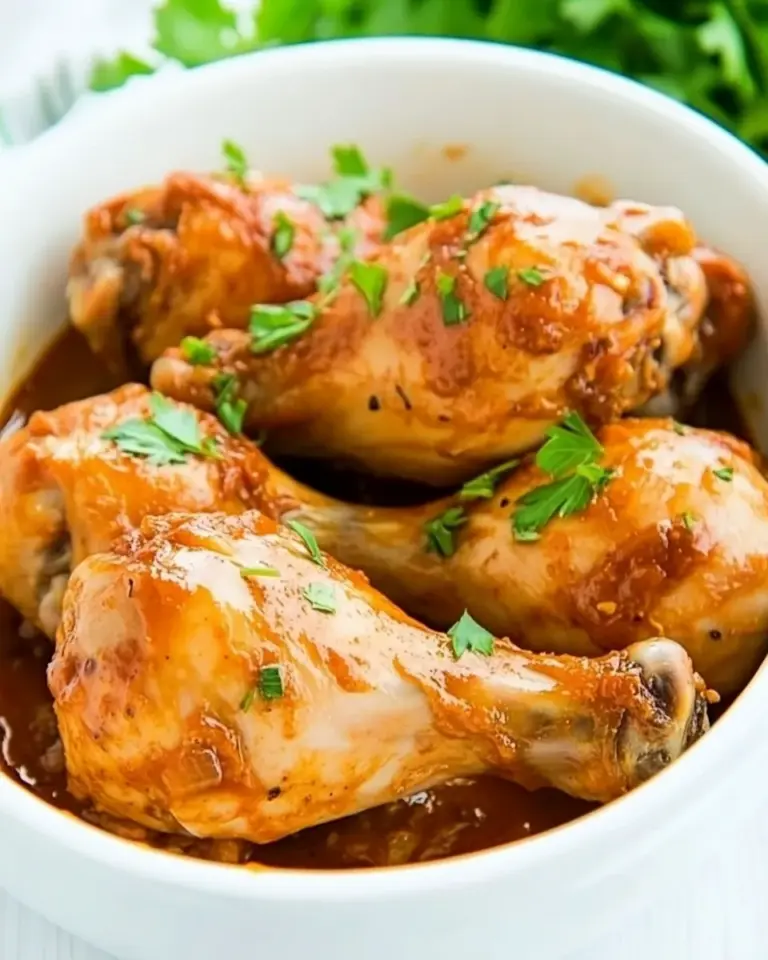 Homemade Easy Slow Cooker Chicken Drumsticks (5 Ingredients!) photo