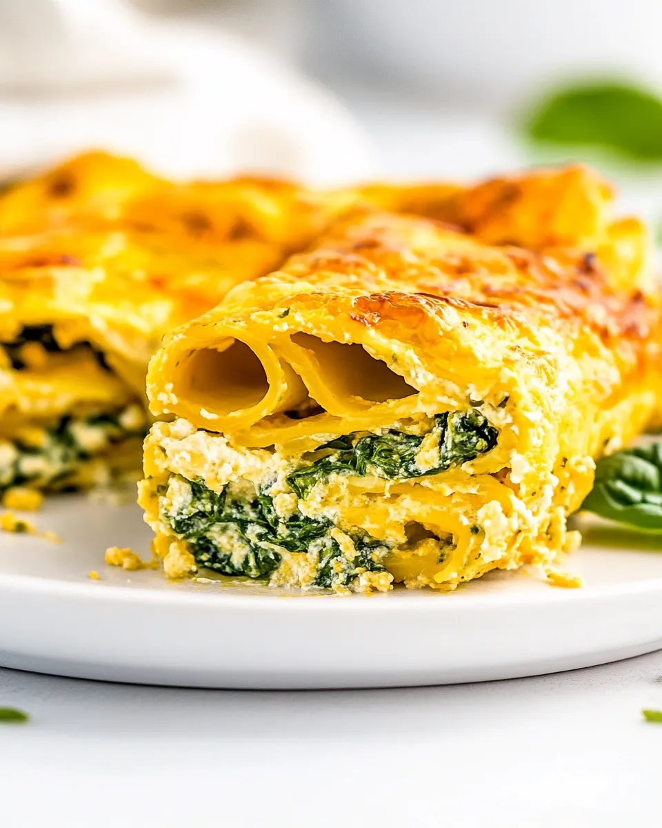Classic Easy Spinach Manicotti Recipe (No Boil Noodles) image