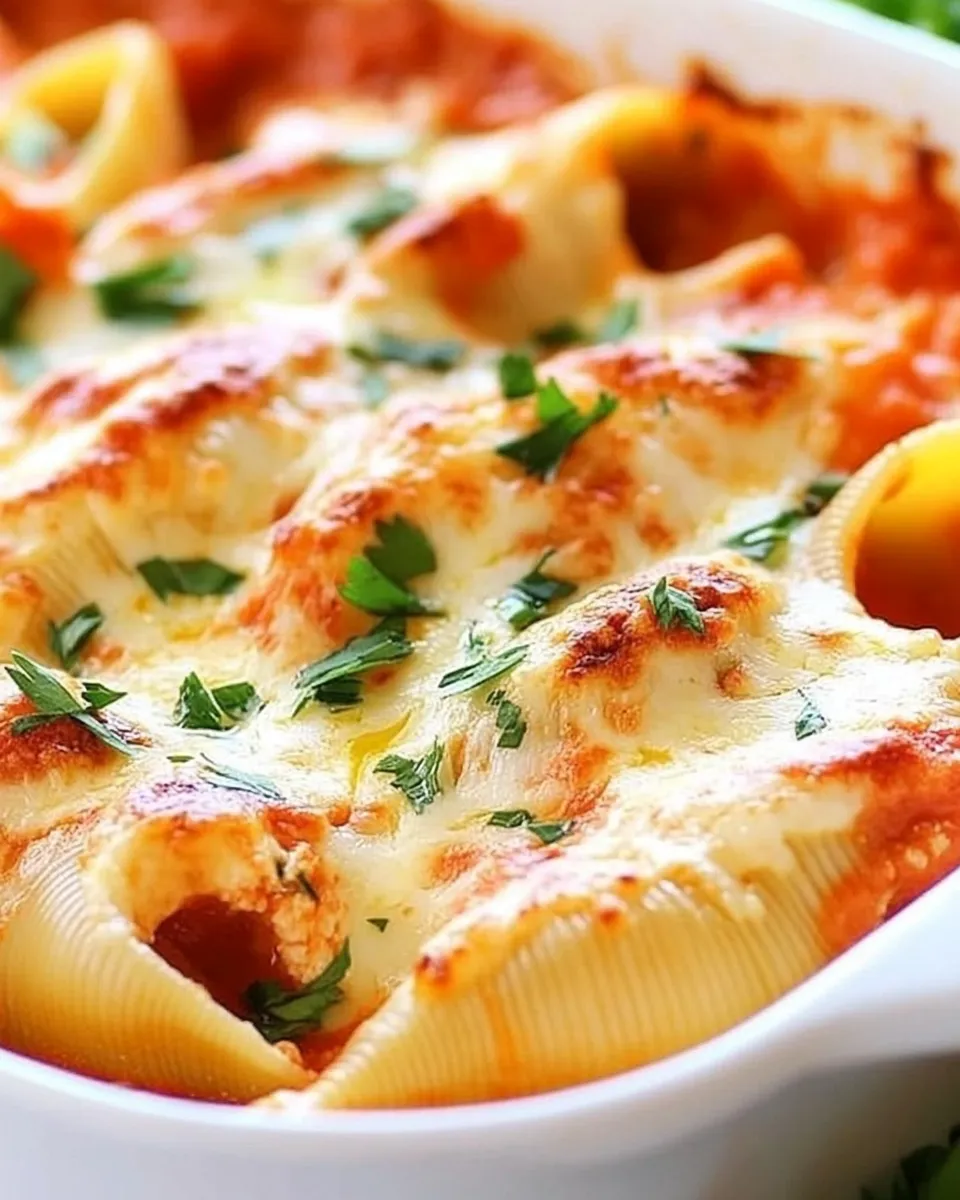 Homemade Easy Stuffed Shells recipe image
