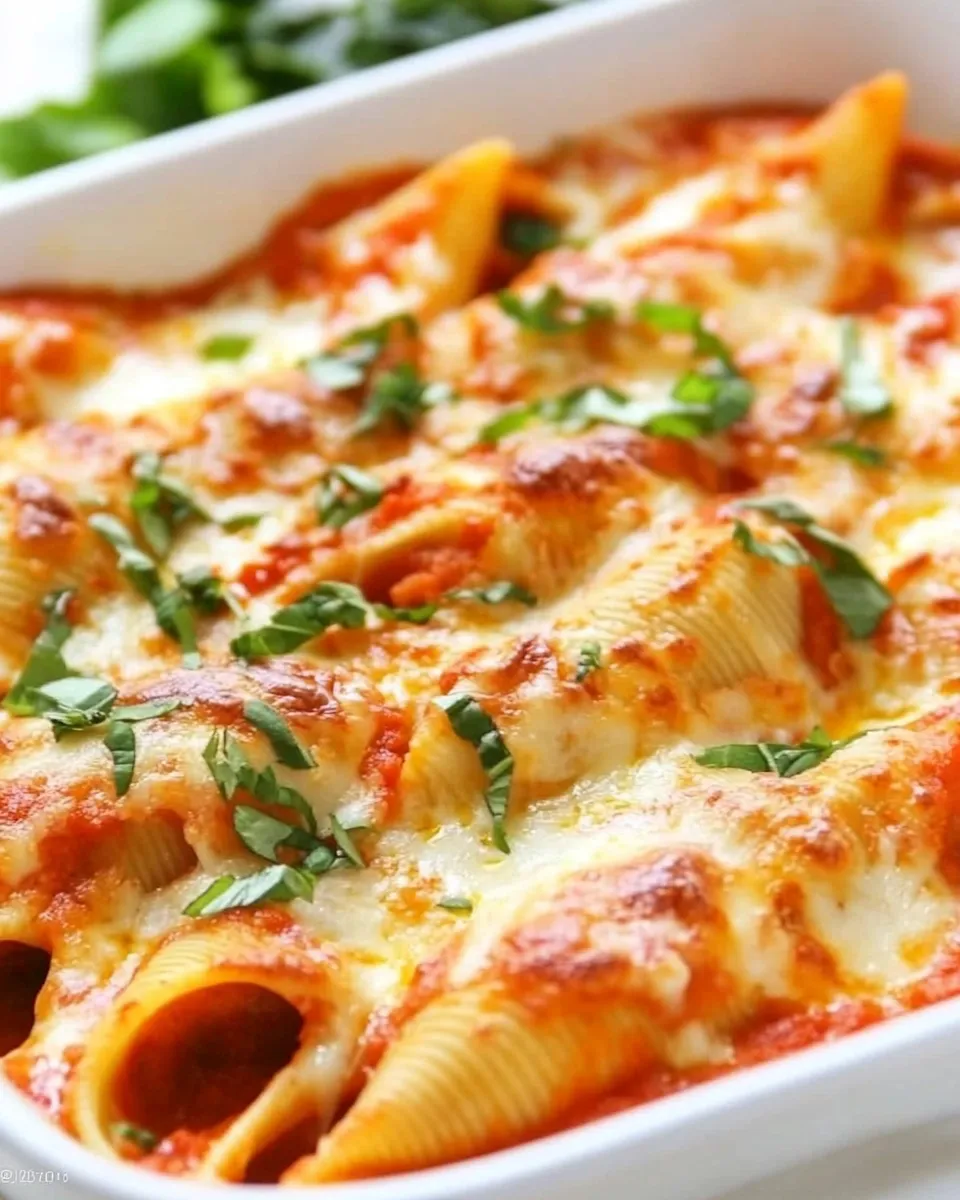 Quick Easy Stuffed Shells dish photo