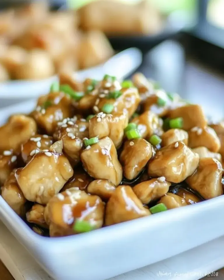 Homemade Easy Teriyaki Chicken Bites photo