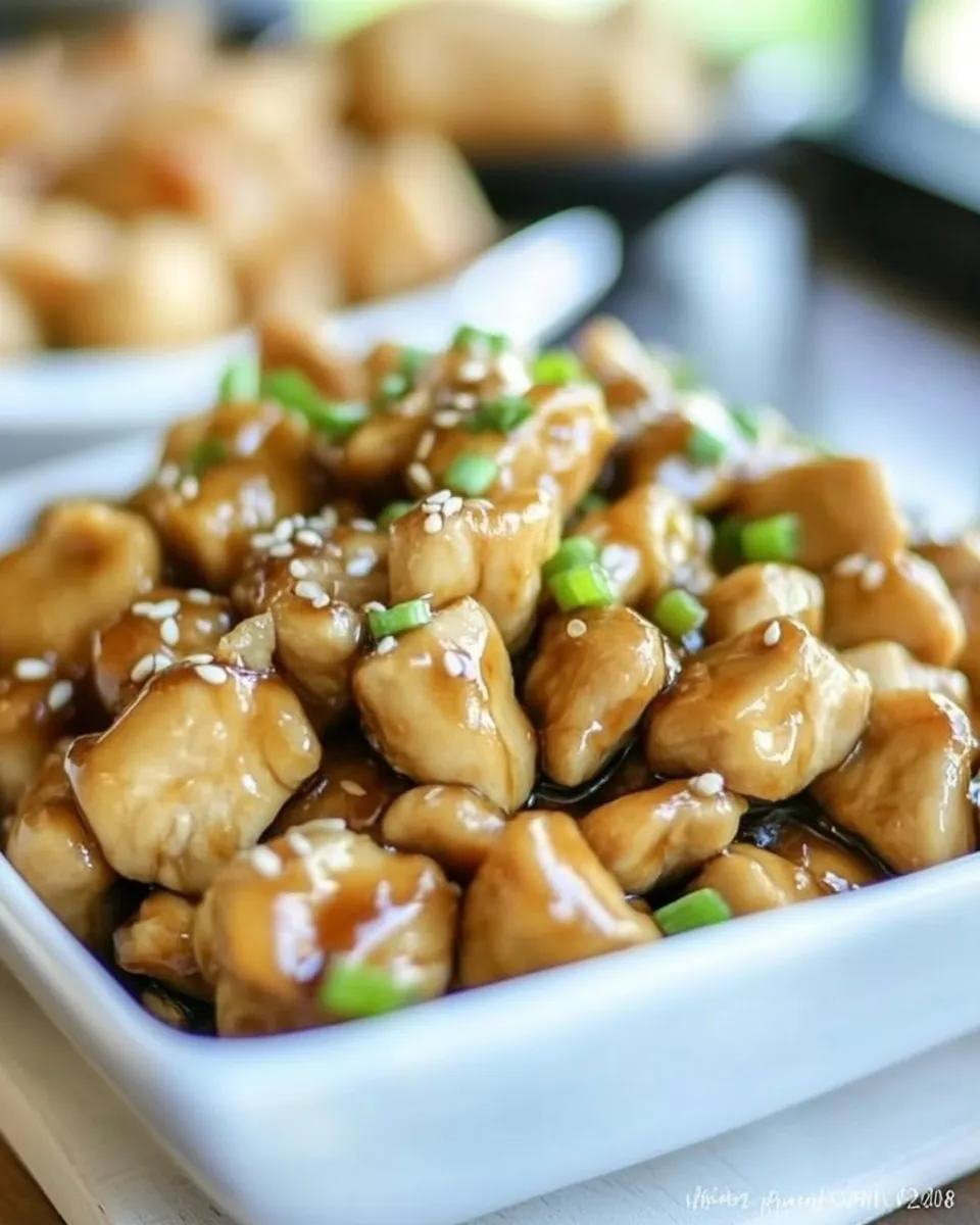 Homemade Easy Teriyaki Chicken Bites photo