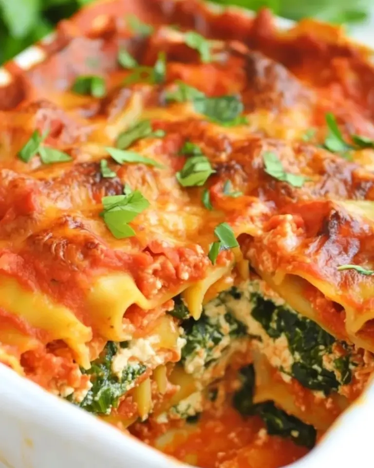 Homemade Easy Vegan Lasagna with Chickpea Ricotta photo