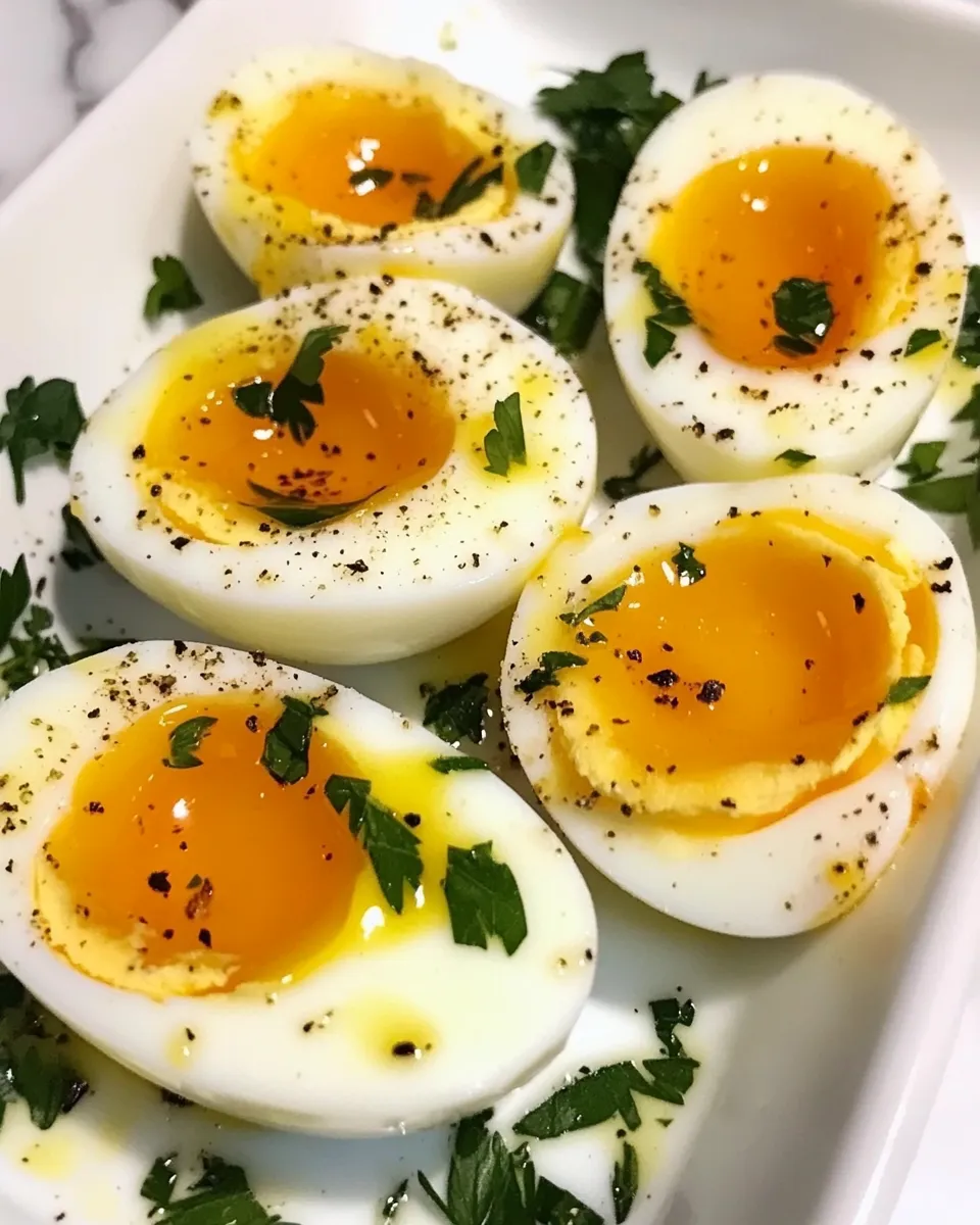 Homemade Easy & Fast Sous Vide Soft Boiled Eggs Recipe photo