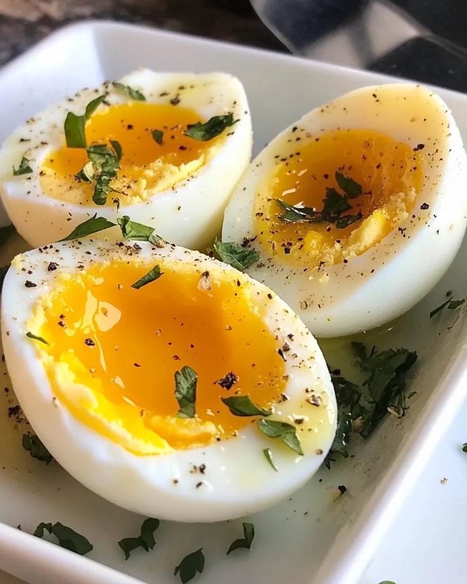 Delicious Easy & Fast Sous Vide Soft Boiled Eggs Recipe recipe photo