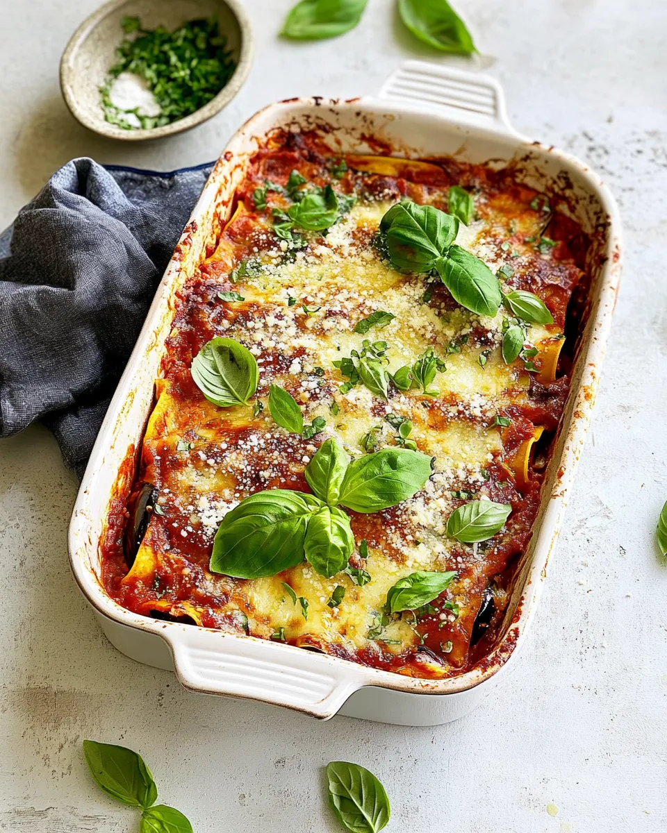 Classic Eggplant Lasagna image