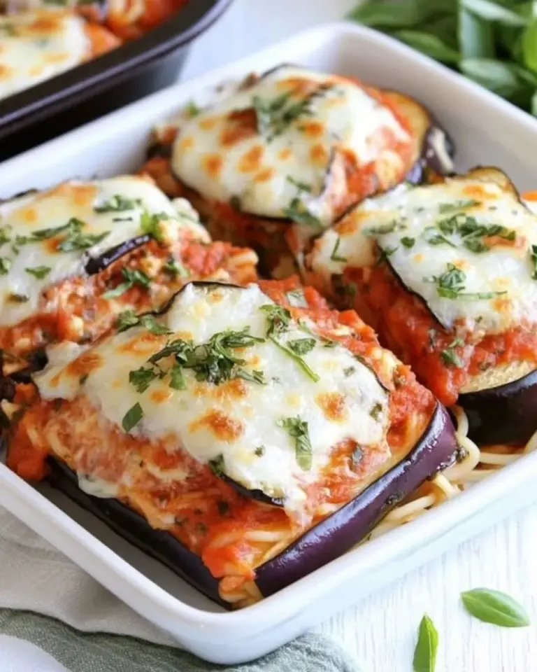 Homemade Eggplant Spaghetti Sandwiches - Sicilian Doppiette di Melanzane photo
