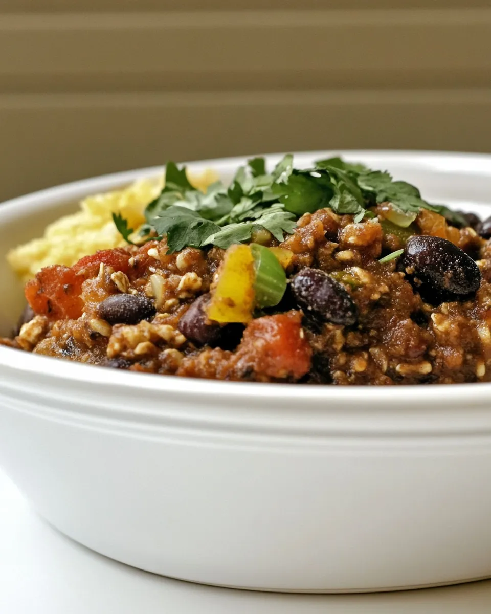Easy Everything Fiesta Black Beans & Oats food shot