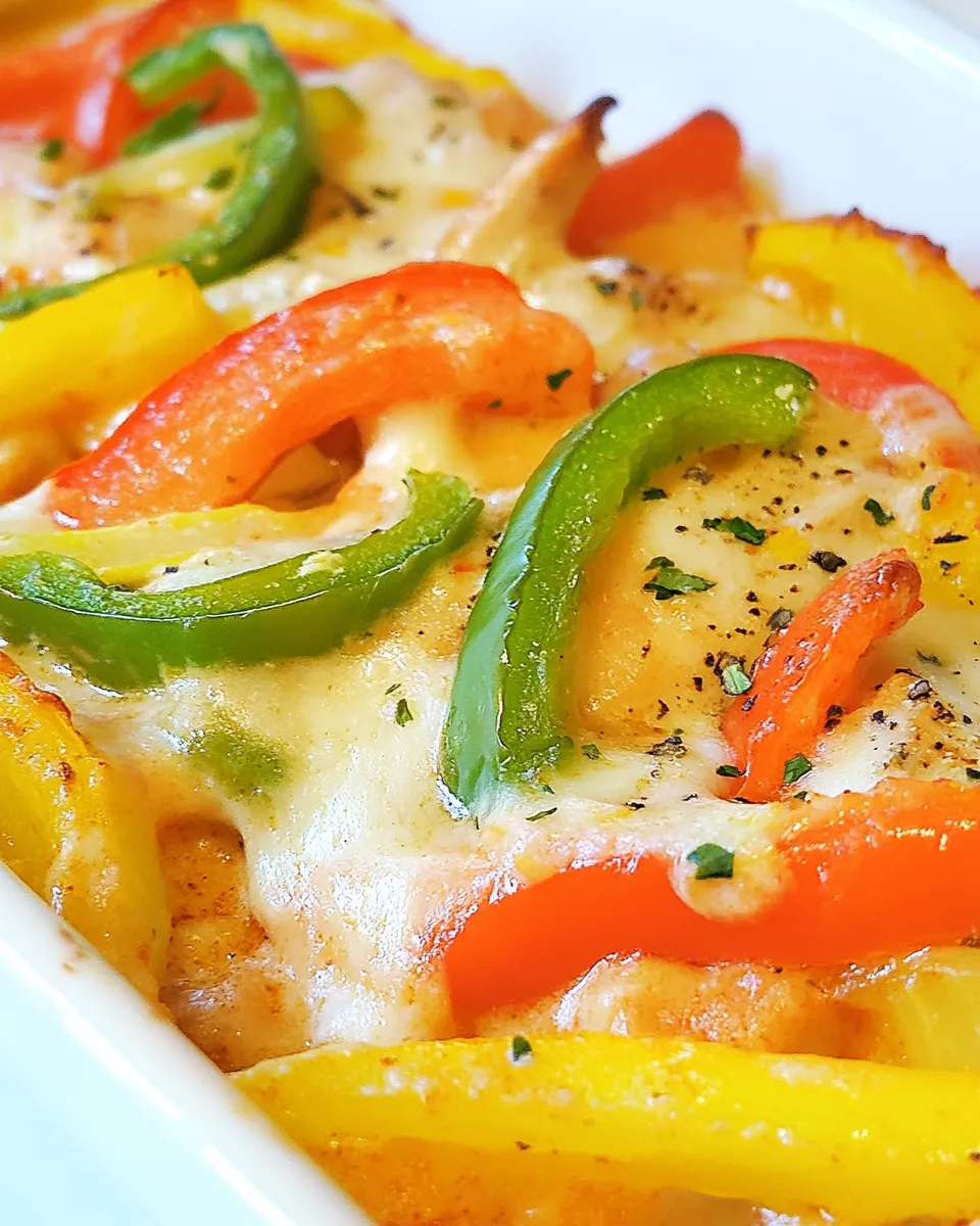 Homemade Fajita Chicken Bake photo