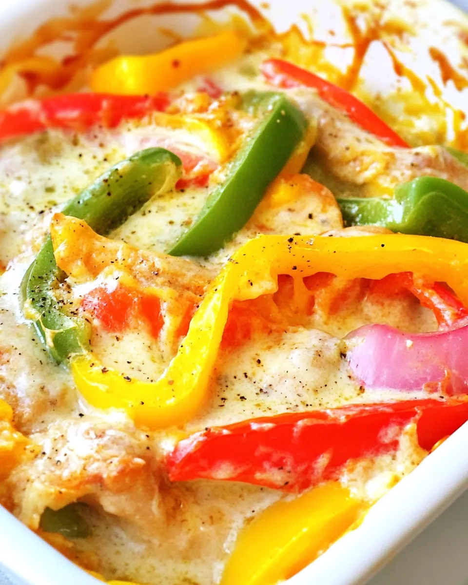 Delicious Fajita Chicken Bake recipe photo