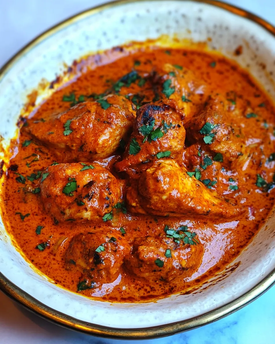 Classic Famous Butter Chicken Recipe (Murgh Makhani) image