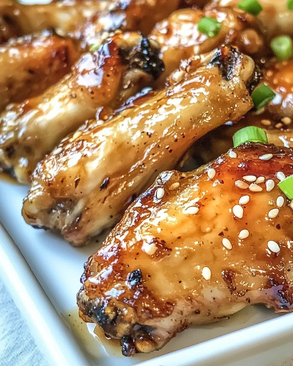 Homemade Fermented Honey Garlic Chicken Wings photo